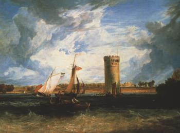 Joseph Mallord William Turner : Tabley, the Seat of Sir J.F. Leicester
